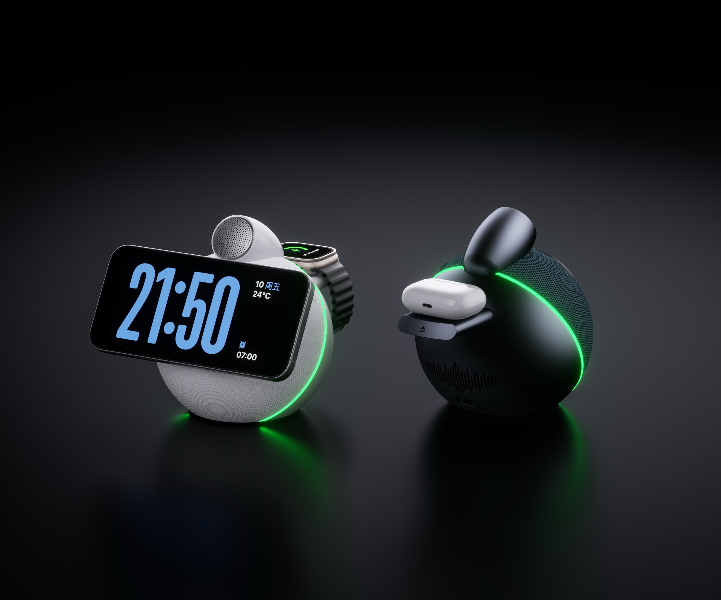 Magnetic Wireless Charger Speaker